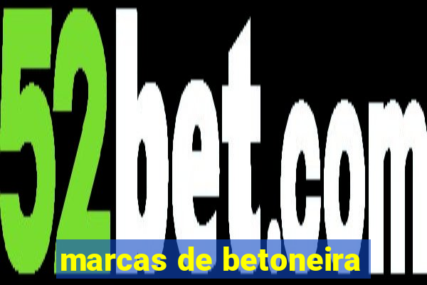 marcas de betoneira